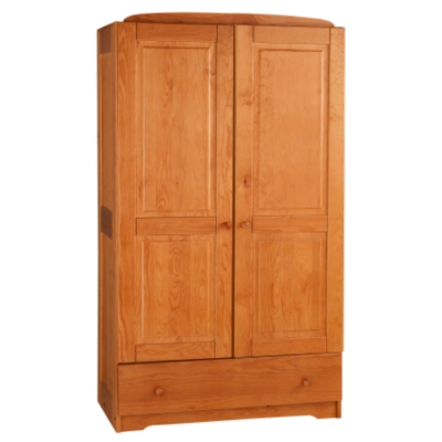 Armoire 2 portes Iris teintée miel   
